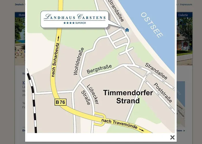 Carstens Szálloda Timmendorfer Strand